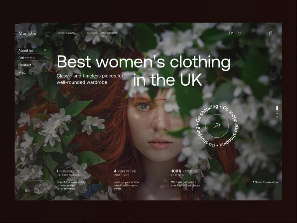 Marry.Ua - Concept Store women's clothing by Angelina on Dribbble