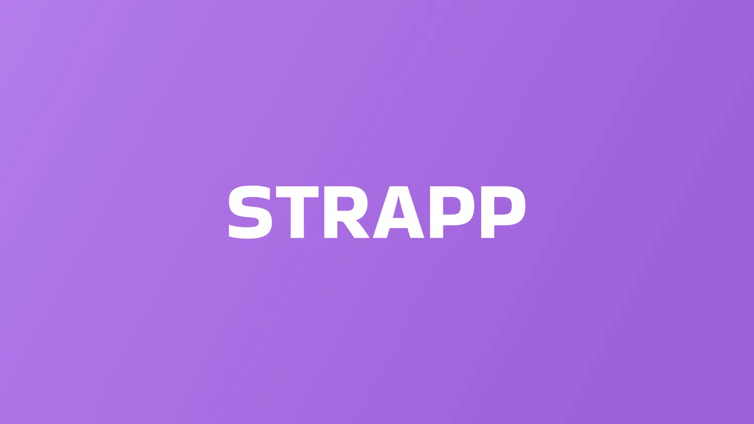 STRAPP Logo Wordmark