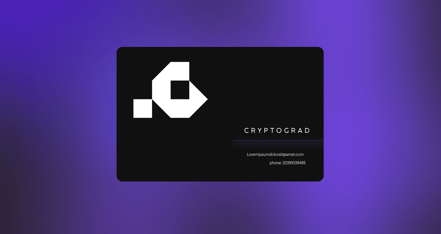 cryptograd business card